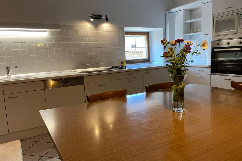 Grosse Wohnung Mit Garagenparkplatz Fie allo Sciliar Exterior photo